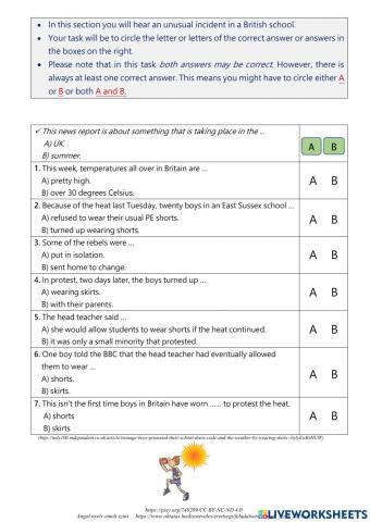 Listening Comprehension