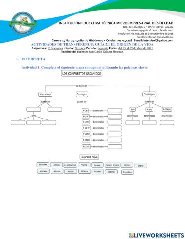 Los compuestos orgánicos