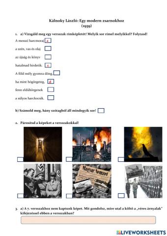 Kálnoky László: Egy modern zsarnokhoz