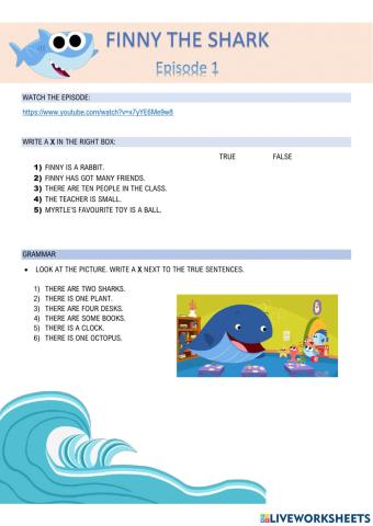 Video Session - Finny the shark