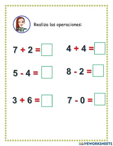 Operaciones sencillas