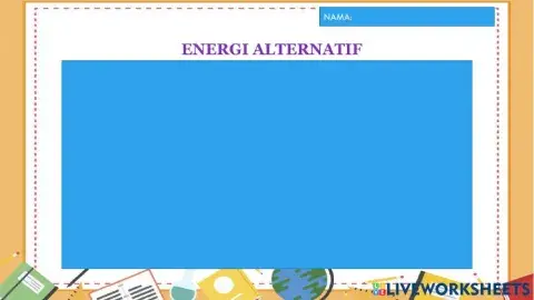 Sumber energi alternatif