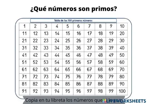 Números primos