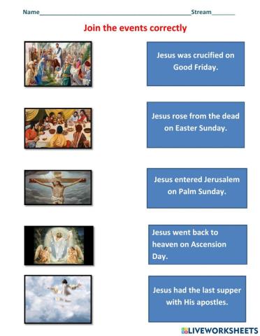 Jesus'Events