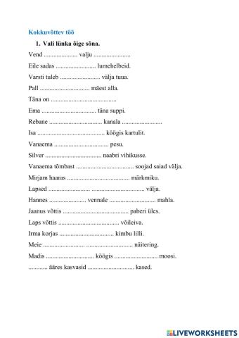 Häälikupikkused, sõnalõpud