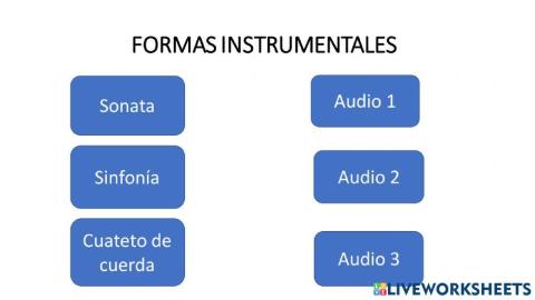 Formas instrumentales clásicas