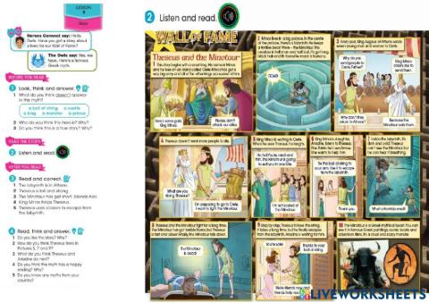 Theseus and The Minotaur