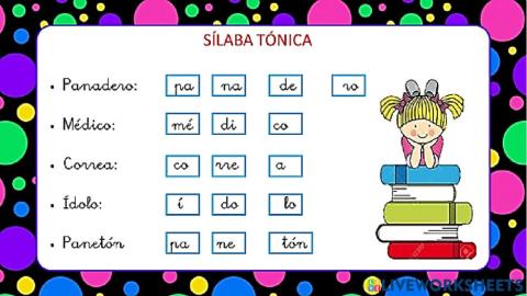 Sílaba tónica