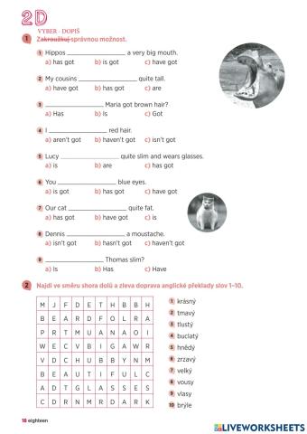 Bloggers - unit 2D - test