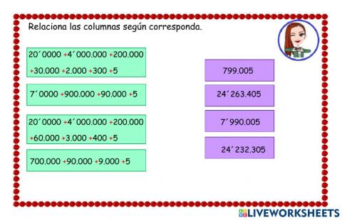 Descomposición aditiva de números