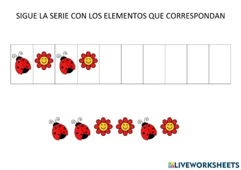 Serie de dos elementos