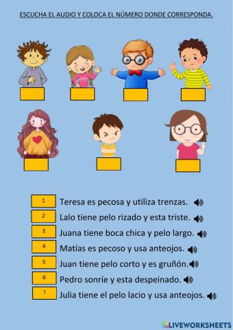 Características fisicas