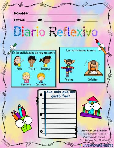 Diario Reflexivo