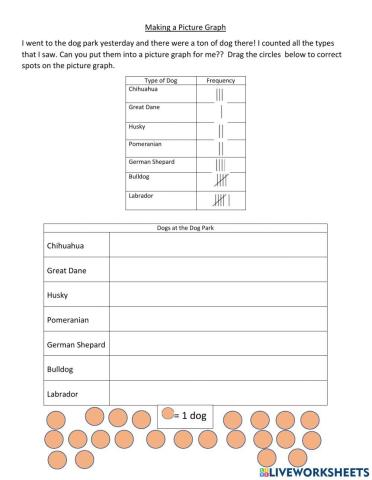 Create a picture graph