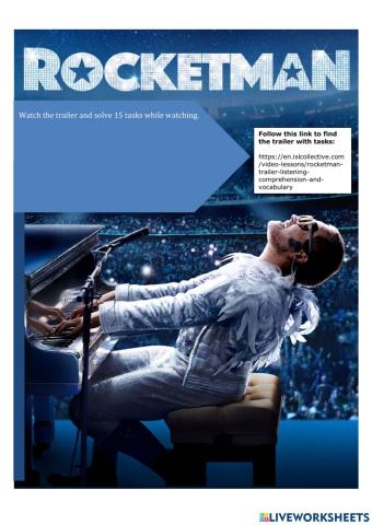 Rocketman Trailer (Elton John)