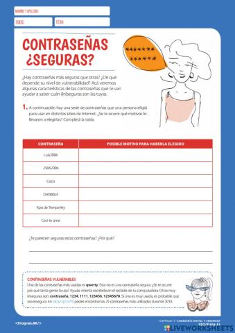 Contraseñas Parte 1