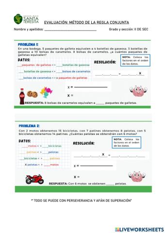 Método de la regla conjunta