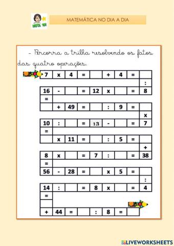 Matemática no dia a dia