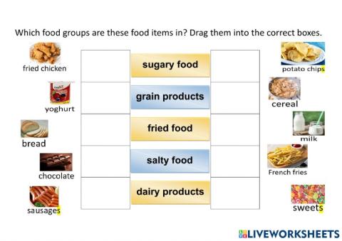 P.4 2nd Ch 4-Pr 1(P.32)-Food groups