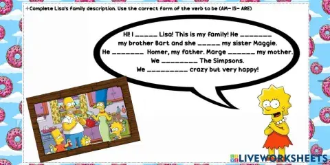 The Simpsons- Verb To Be