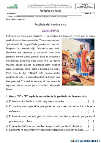 Parábolas de Jesús