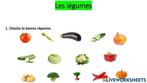 Les légumes