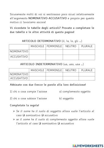 Nominativo-accusativo