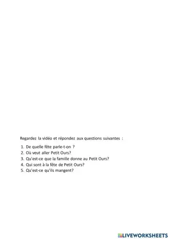 Video, petit ours brun