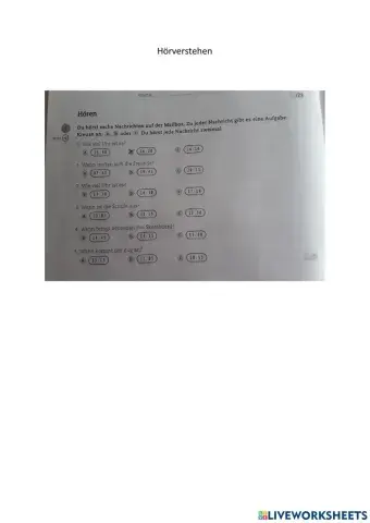 Test Kapitel 16. Beste Freunde A12