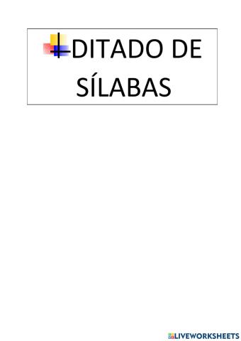 Diagnóstico de escrita