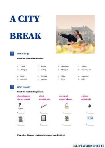 A city break - a2