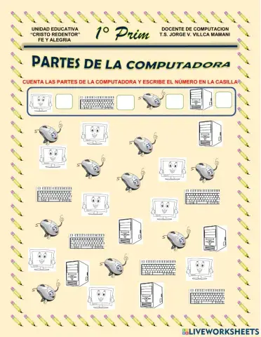 Partes de la computadora