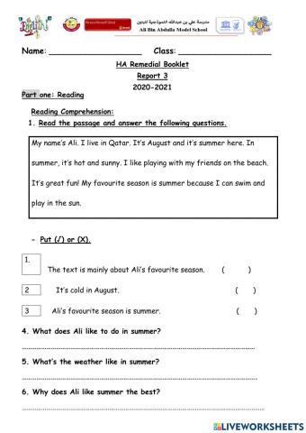 Reading Comprehension Heroes