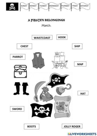 Pirate's Belongins