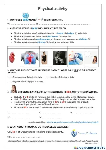 Physical activity. who