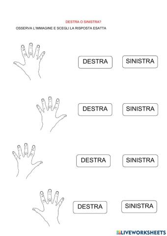 Destra sinistra