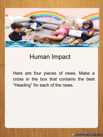 Human Impact
