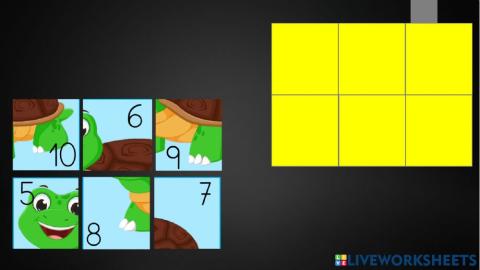 Puzzle números 1 al 6