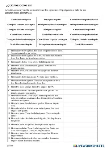 ¿Qué polígono es?