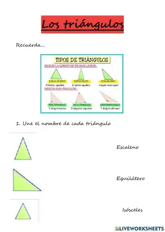 Los triángulos