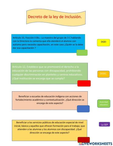 Educación Inclusiva