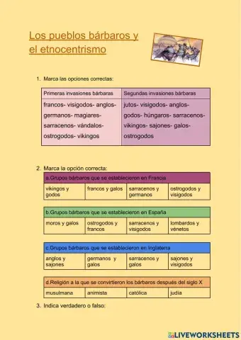 Los bárbaros y el etnocentrismo