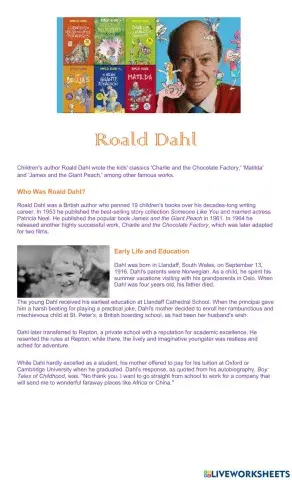 Roald Dahl