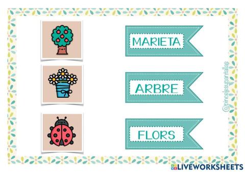 Vocabulari primaveral