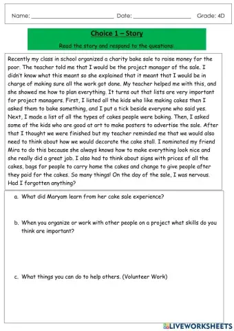 Volunteering as a Student