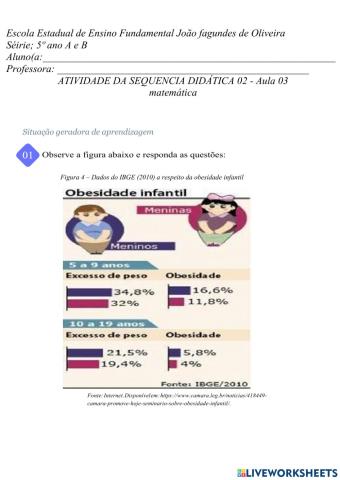 Adição e subtração