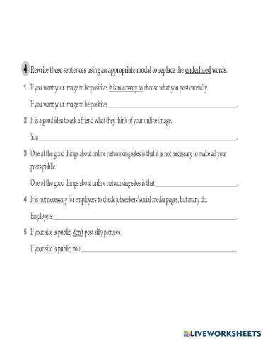 Must and dont have to