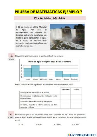 Prueba externa tercero 7