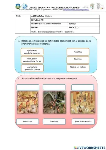 Sistemas económicos primitivos - esclavismo