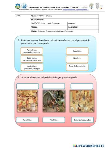 Sistemas económicos primitivos - esclavismo